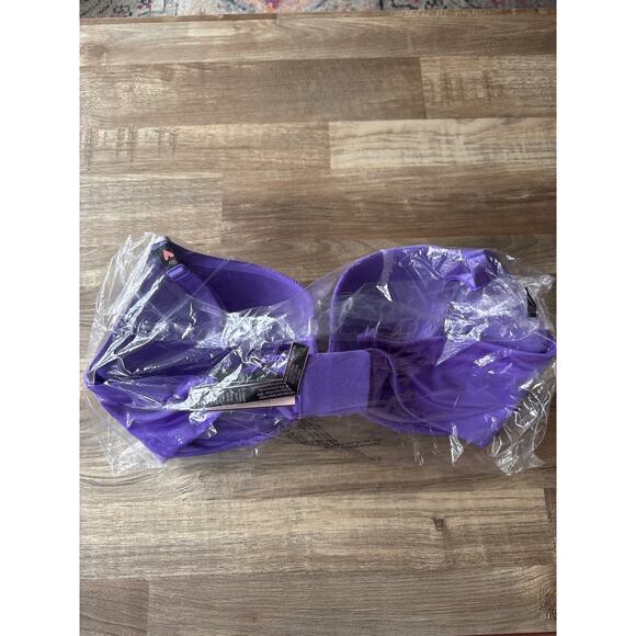 NWT Women's Victoria Secret So Obsessed Padded Push Up Bra size 38D in Purple - Picture 3 of 5